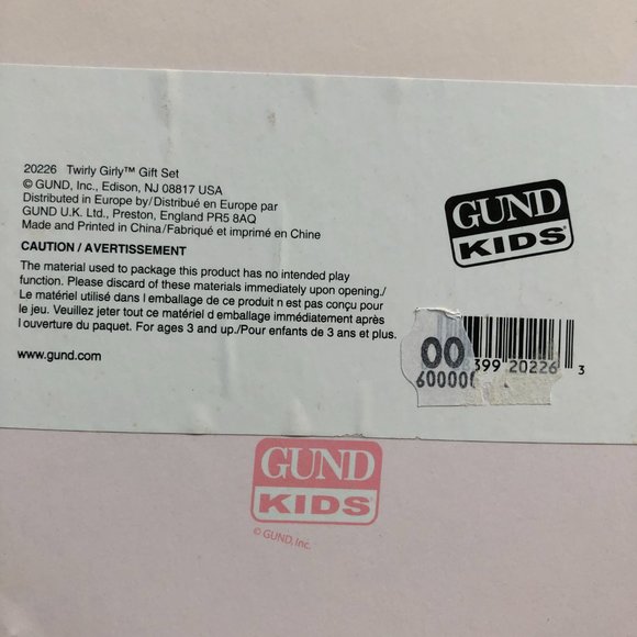 Gund Twirly Girly Hand Mirror, Comb and Hair Accessories Box Set (NEW) - Picture 5 of 5